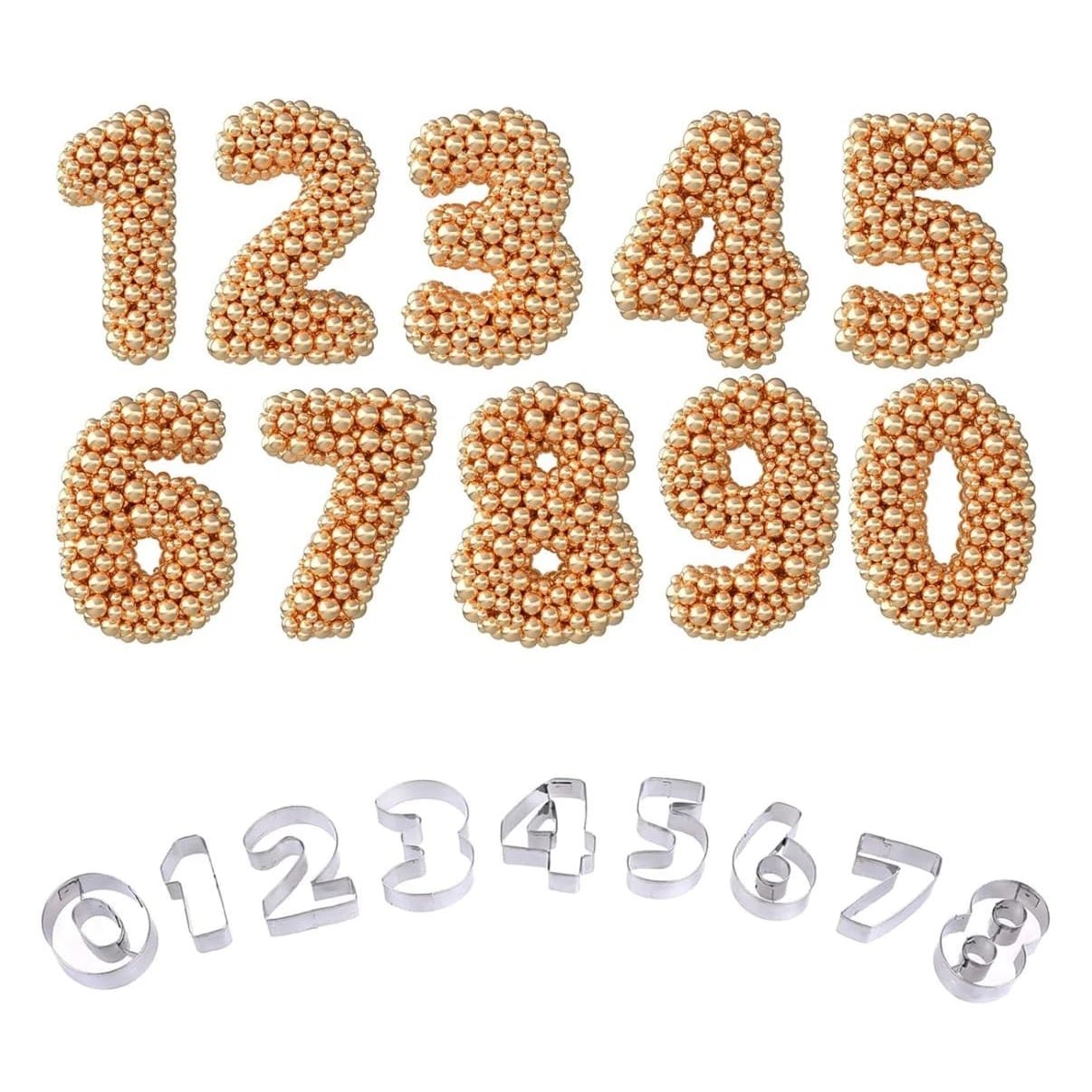 SS Heavy Cookie Cutter 10pp (0-9) — view 6