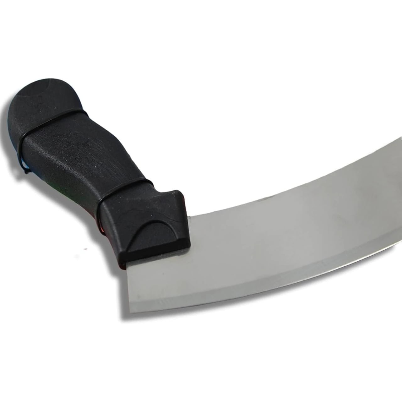 Black Handle with SS Blade Half Moon Pizza Cutter — view 5