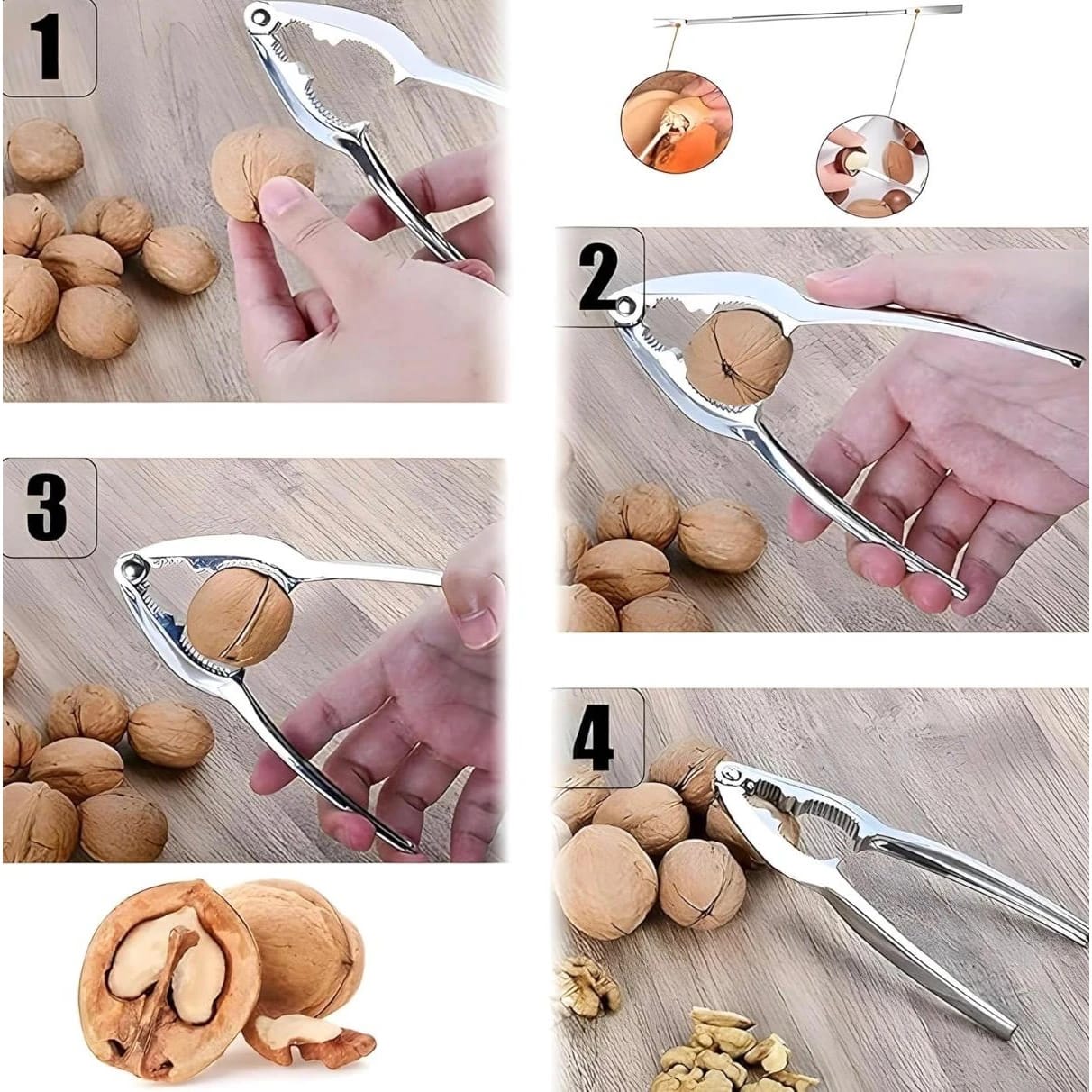 SS Regular Nut/Walnut Cutter — view 4