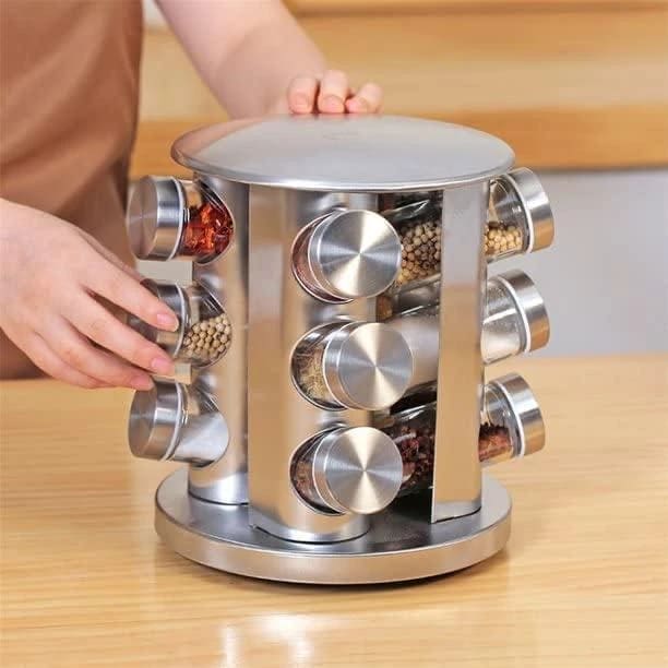 SS Rotating Ingredient Set 12pp (Glass Bottle with SS Cap) — view 5