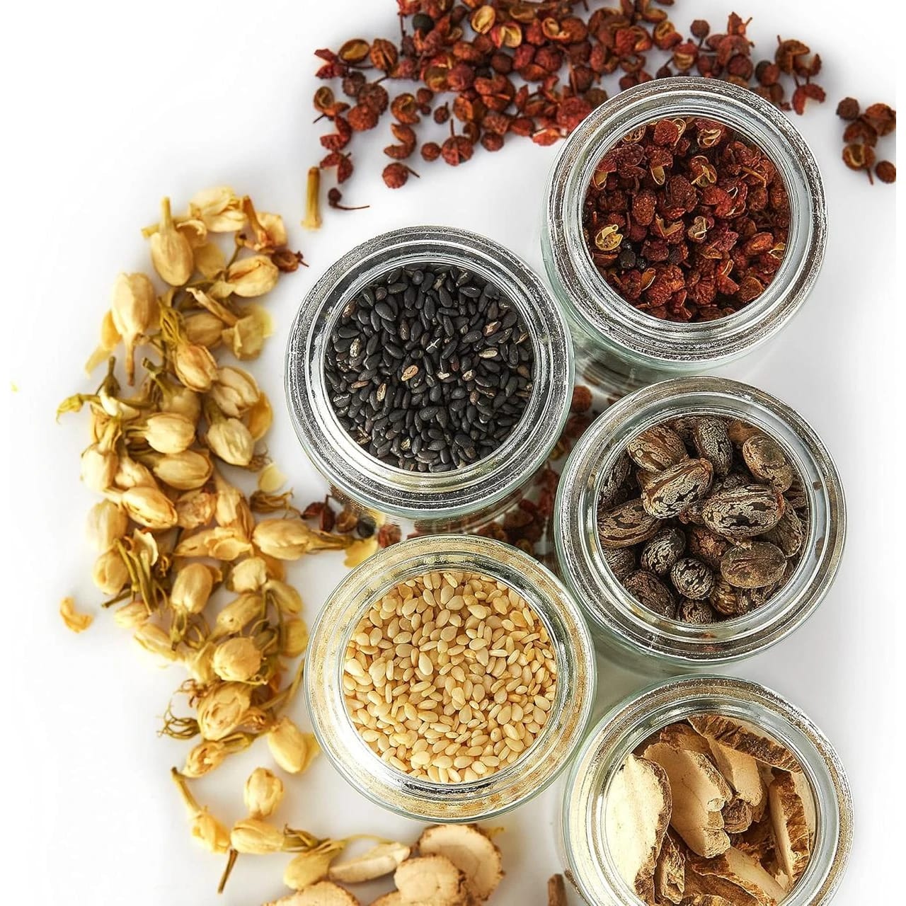 SS Rotating Ingredient Set 12pp (Glass Bottle with SS Cap) — view 8