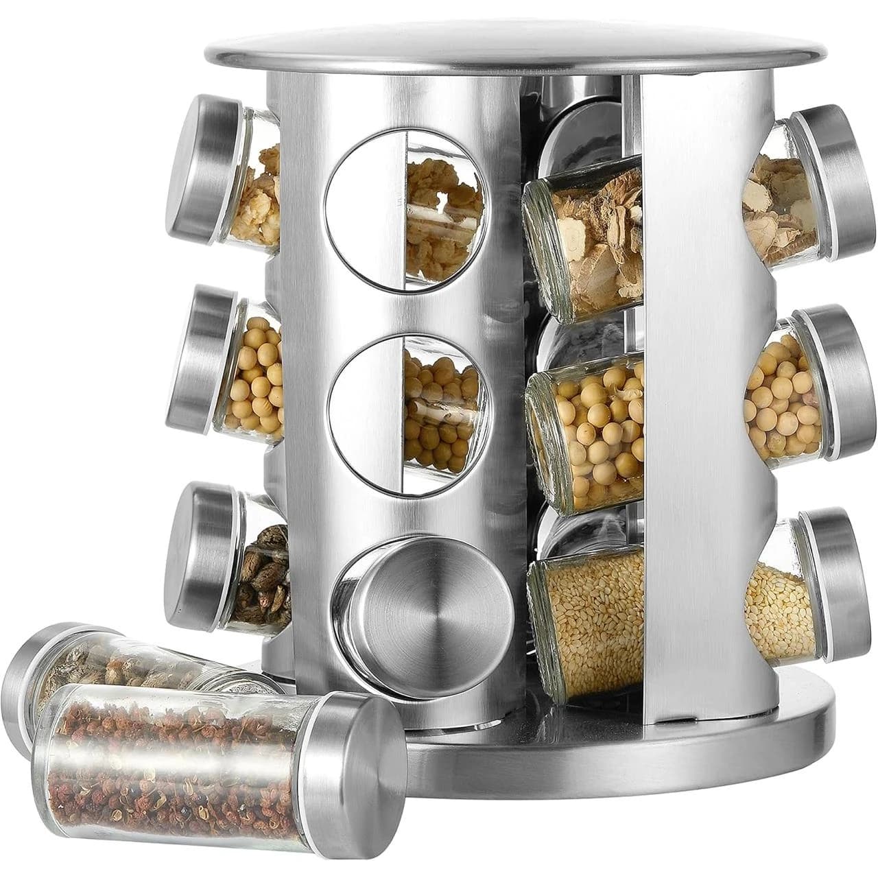 SS Rotating Ingredient Set 12pp (Glass Bottle with SS Cap) — view 9
