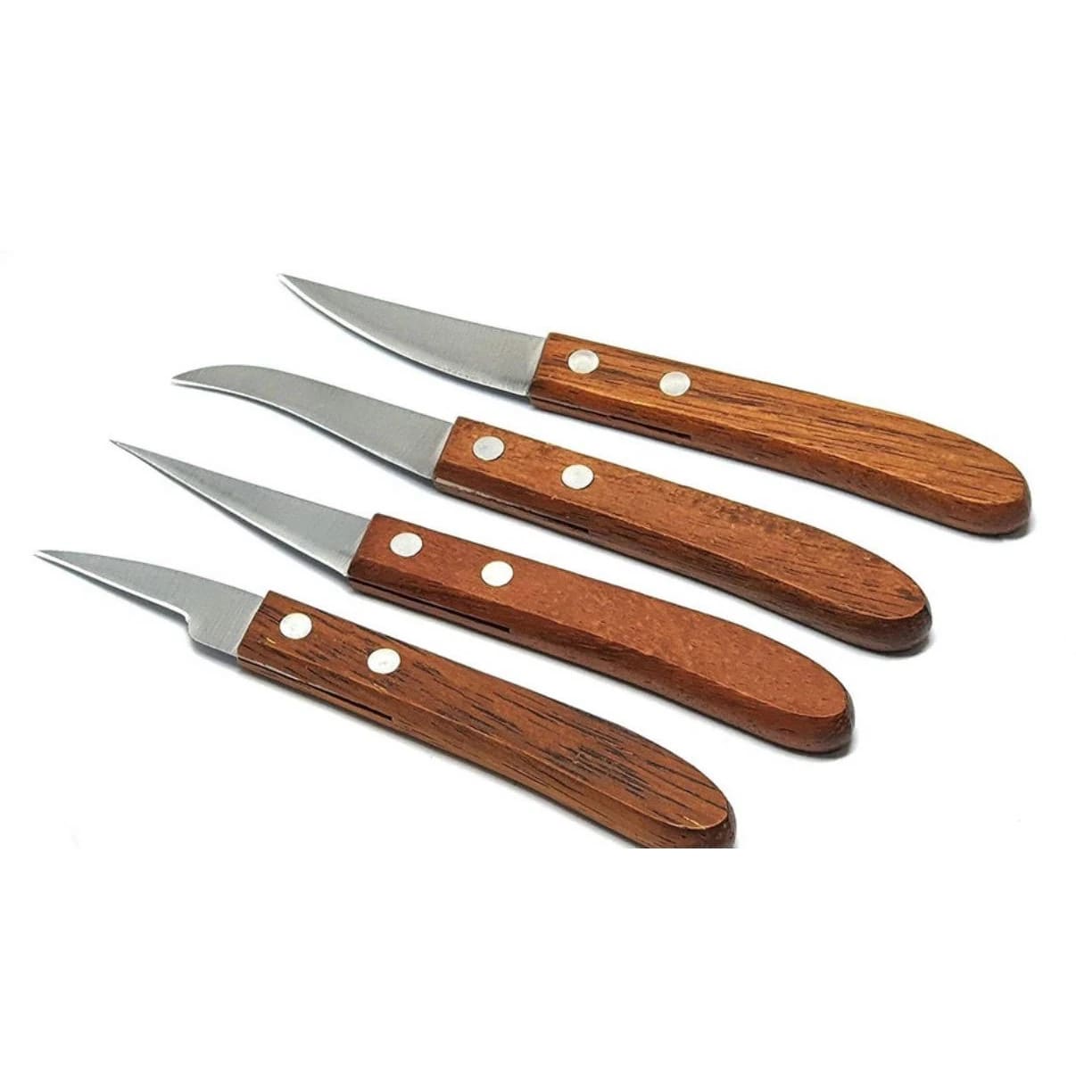 Wooden Handle Carving Knives 4PP — view 7