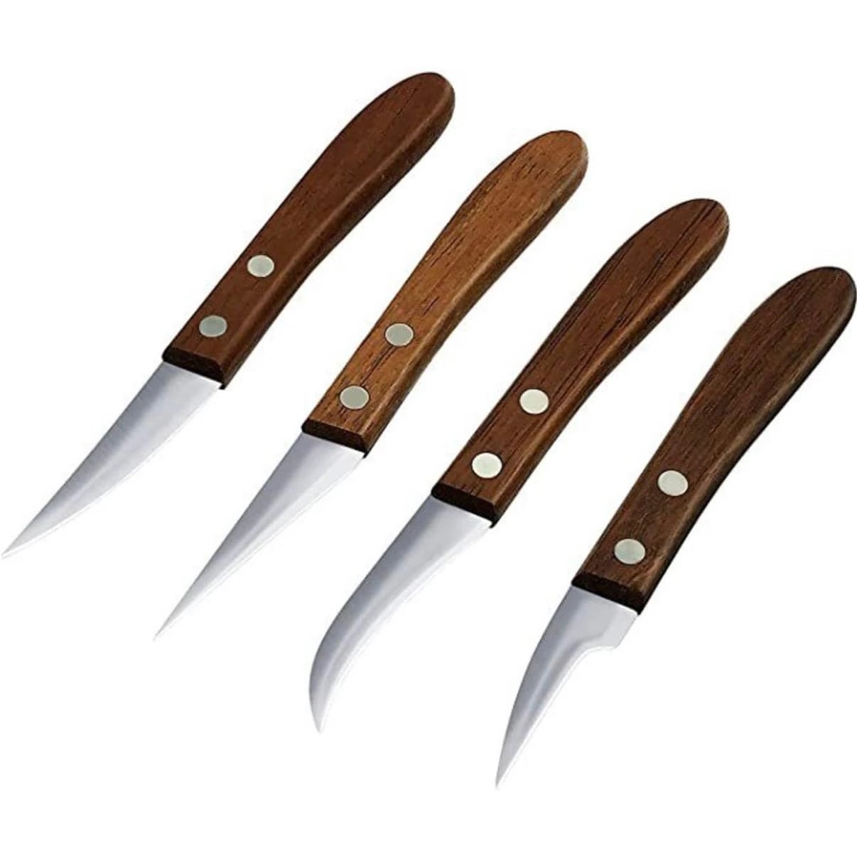 Wooden Handle Carving Knives 4PP — view 8