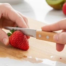 Wooden Handle Kitchen Carving Knife 230 — view 3