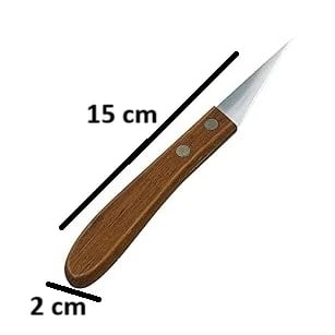 Wooden Handle Kitchen Carving Knife 240 — view 2