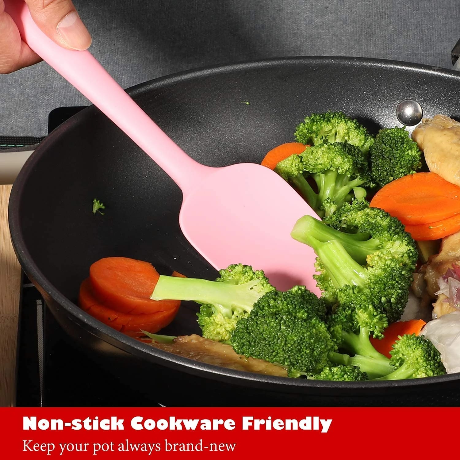 Full Silicon Super Heavy Ladle 30cm — view 6