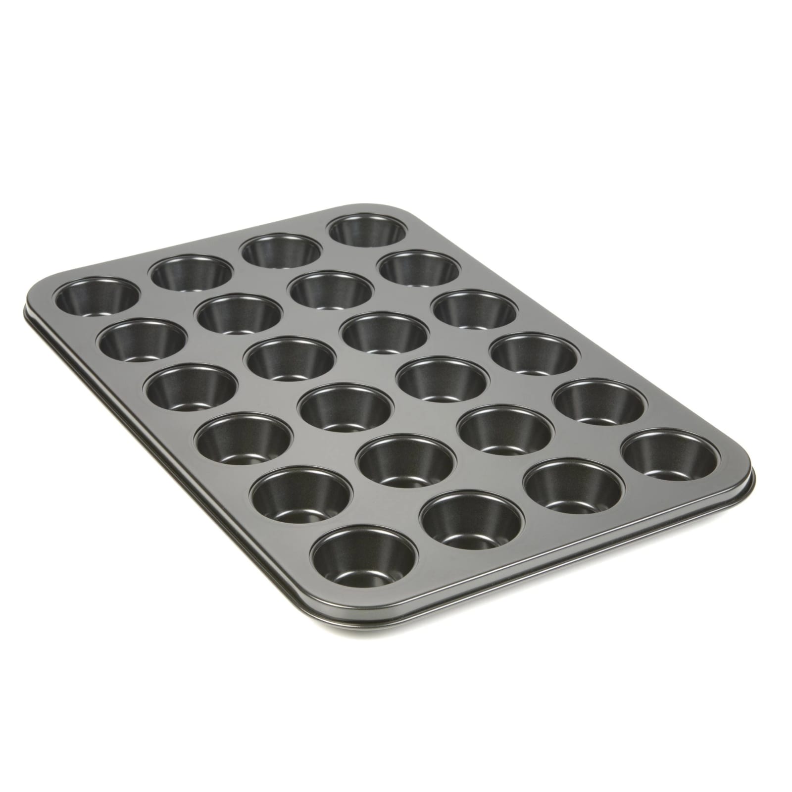 Round 24 Big Slots Teflon Coated Muffin Mould (Slot Size: 5x2cm) — view 8