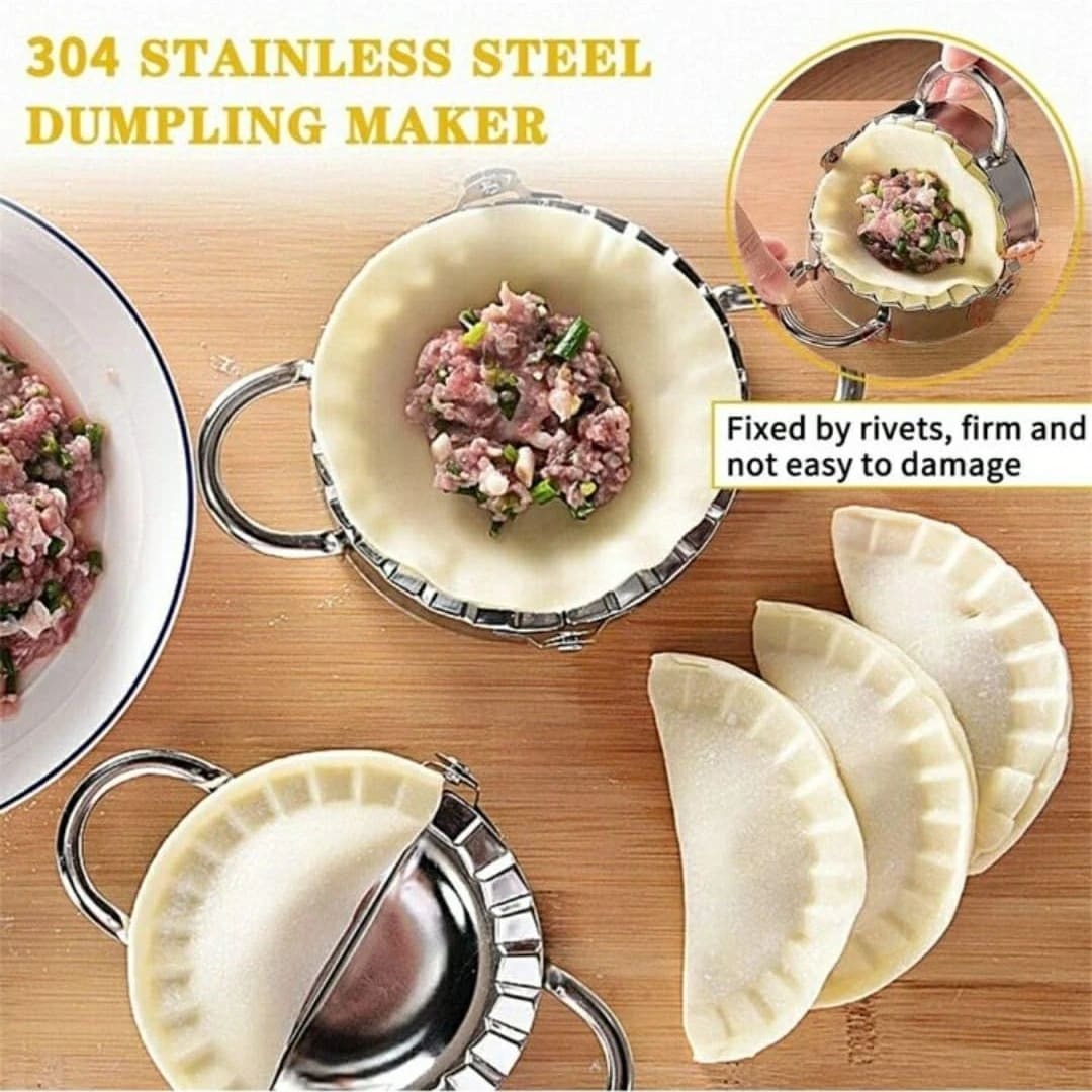 SS Dumpling Mould Heavy 10cm — view 4