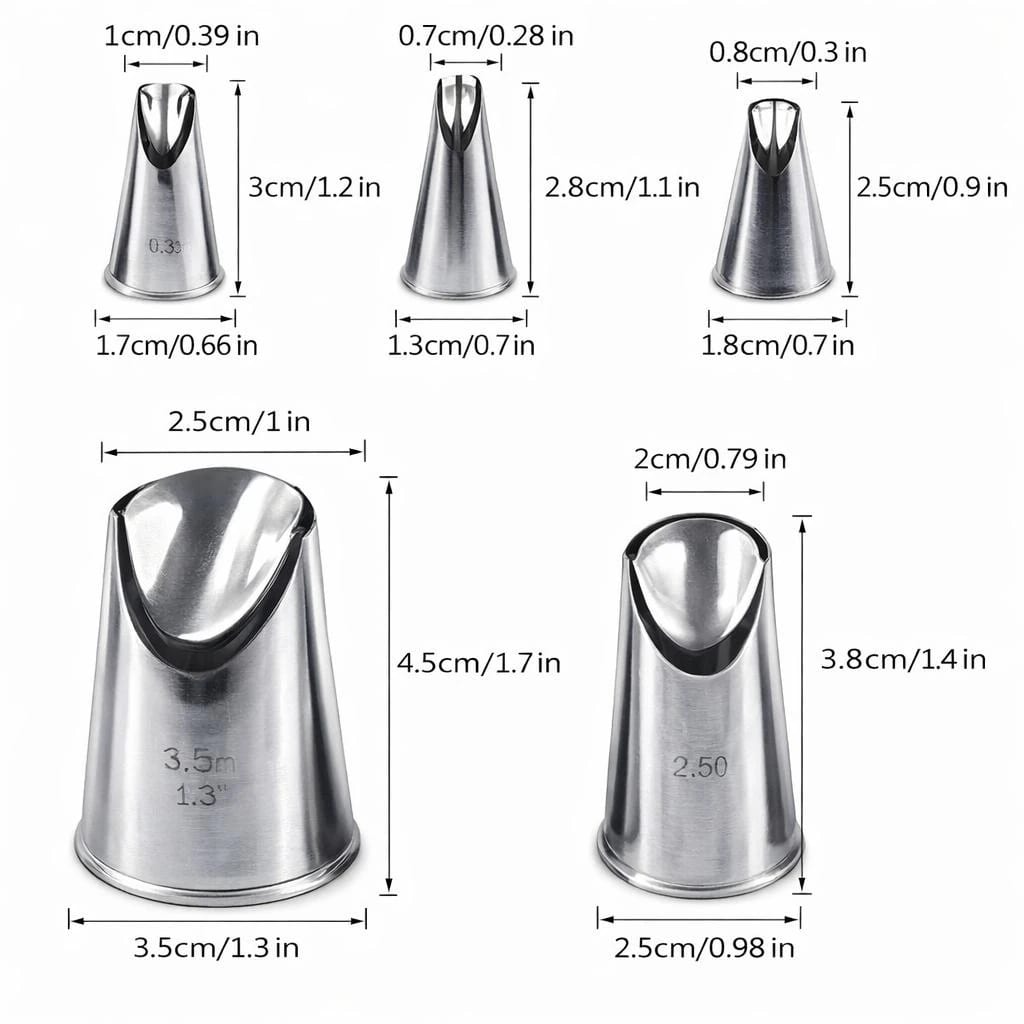 SS Nozzle 5pc - YG48 — view 2