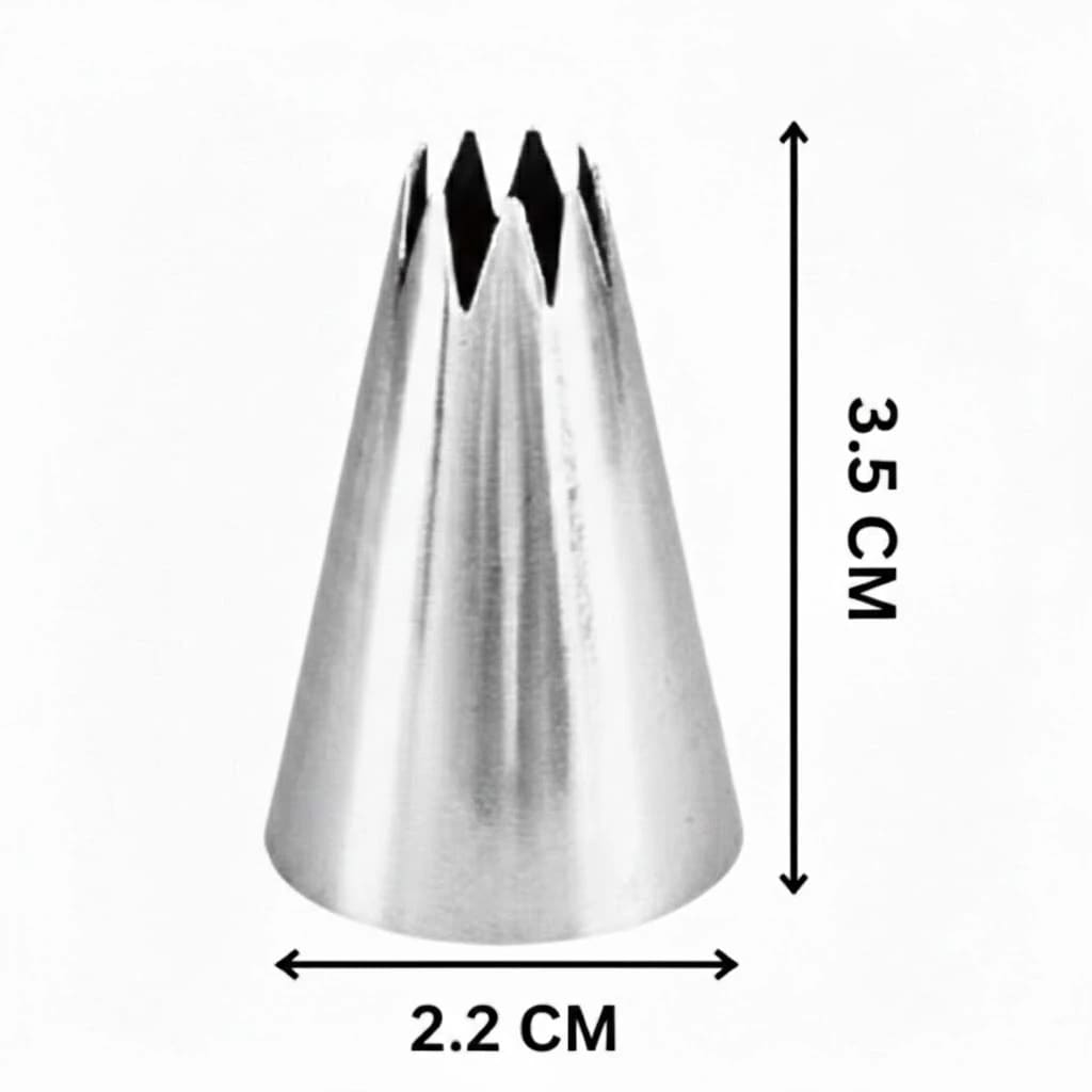 SS Nozzle 9pc - All Unique Designs — view 2