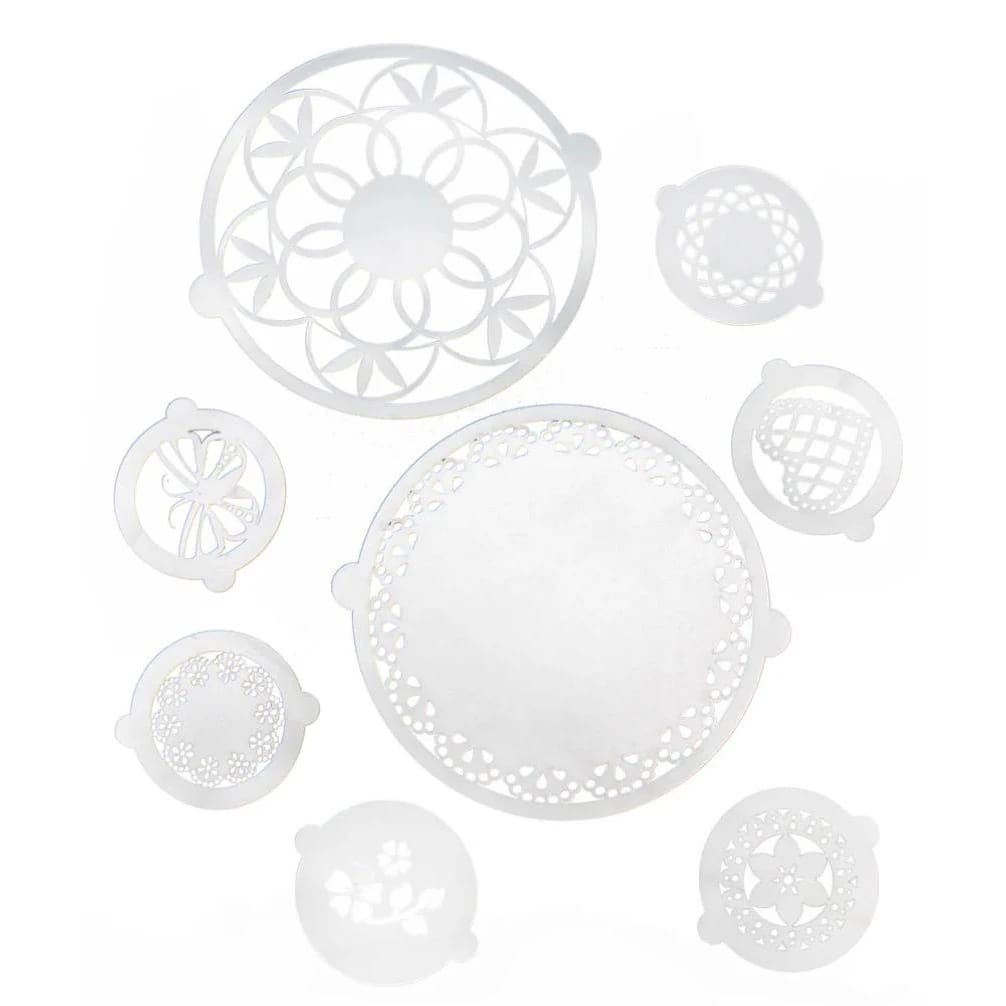 Assorted Cake + Cup Cake Design Stencil Paper