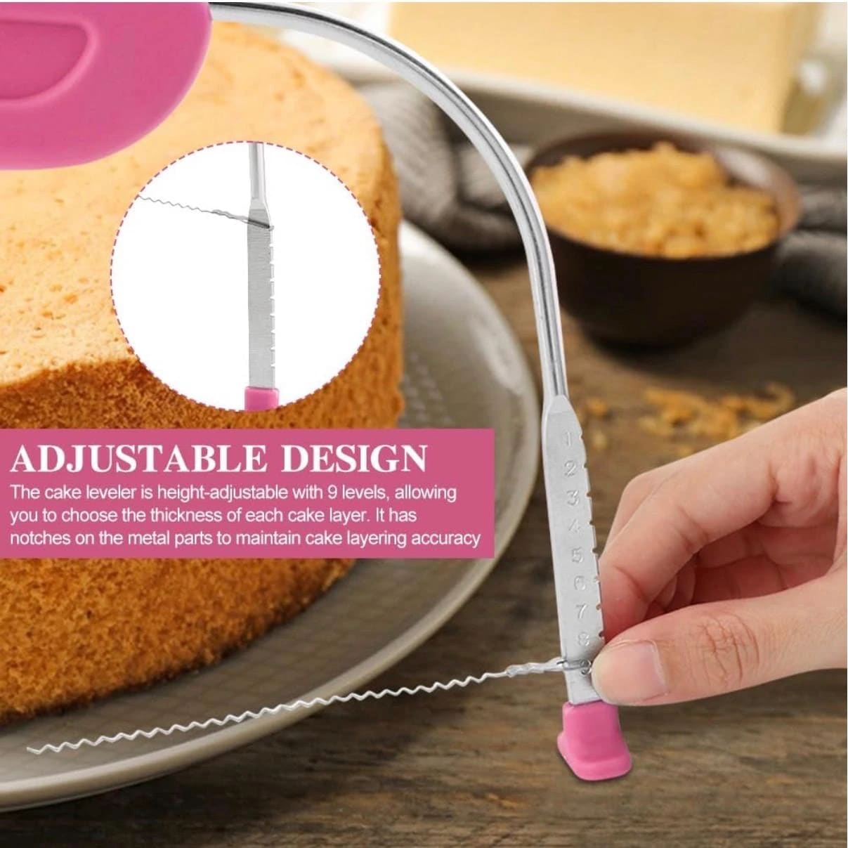 Plastic Cake Slicer - Mix Colour — view 5