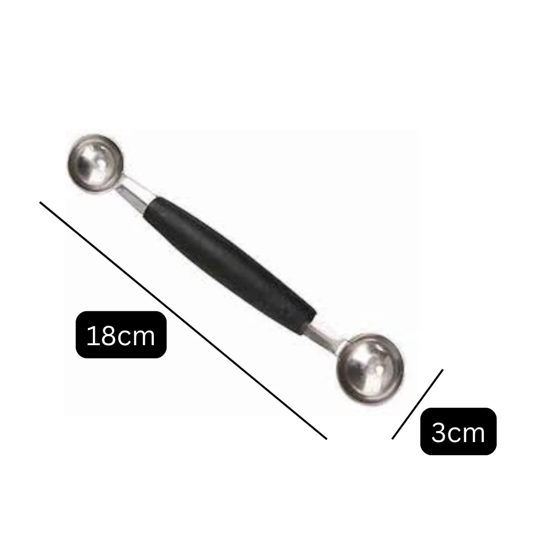 SS 2 Sided Melon Scoop — view 2
