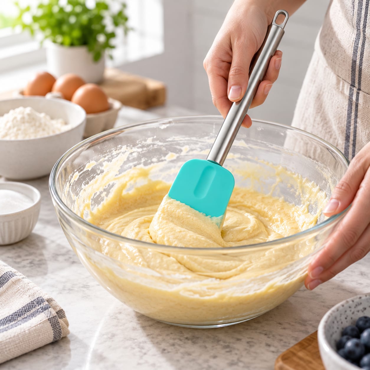SS Handle Silicon Ladle Big — view 2