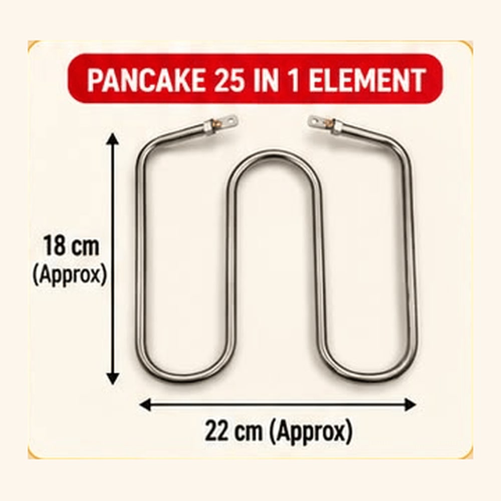 Spares for Electric Pancake/Mini Idli Maker 25 in 1 - Heating Element — view 1