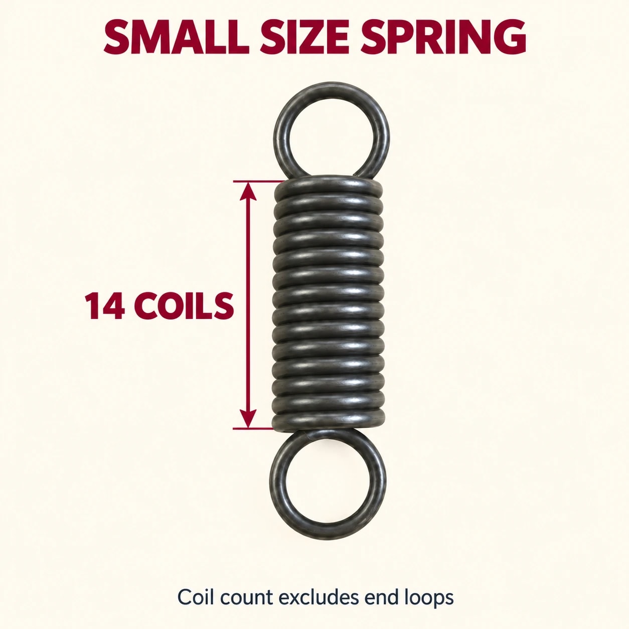 Spares for Electric & Gas Pizza Oven - Small Door Spring (Set of 2) — view 3