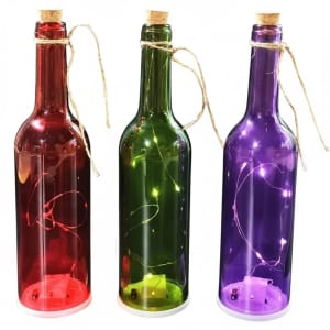 DECORATIVE GLASS BOTTELS