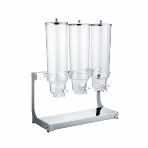 SS Cereal Dispenser - Tripple 4L + 4L + 4L