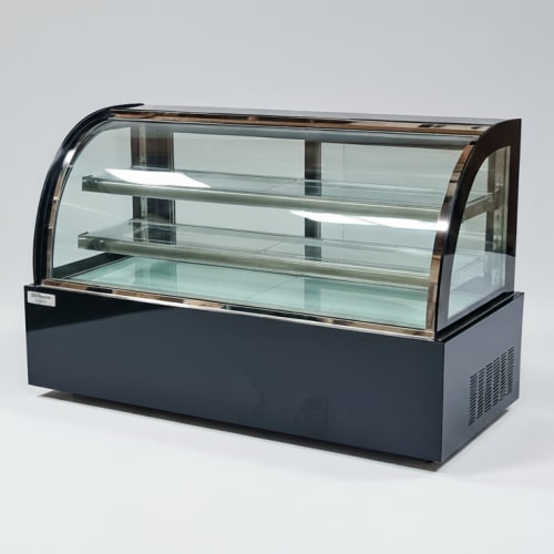 Electric Cold Showcase Black Curved Model 120cm - Big