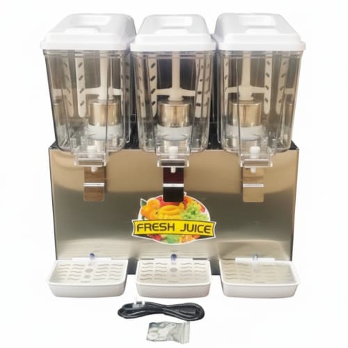 Electric Premium Cold Juice Dispenser - Triple 16L + 16L + 16L