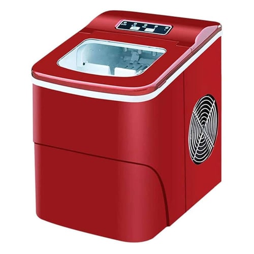 Electric MS Red Body Ice Cube Maker - 5kg/day