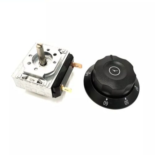 Spares for Electric Pizza Oven HS1S/2S & 1/2AMS - Timer with Knob (60 min)