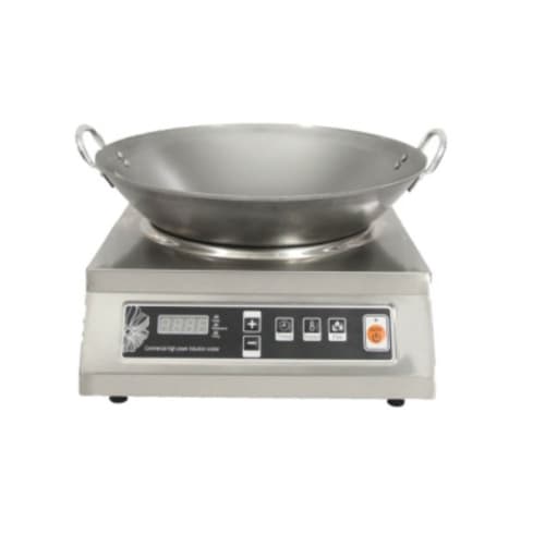 Veratti Full SS Premium Induction - K3 | 3500W | Square | Wok Base (with 40cm Wok) | Switch Model