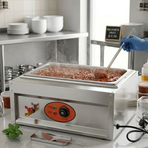 Electric Bain Marie without Glass - 1 Compartment (1 GN Pan of 1/1 150mm ~ 18L/Pan)