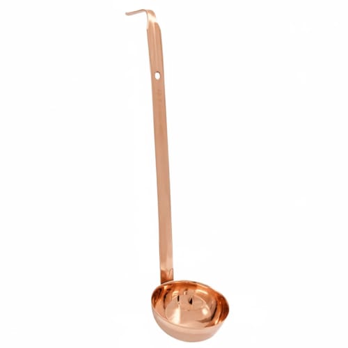 SS Soup Laddle with Mirror Finish - 120ml — Rose Gold