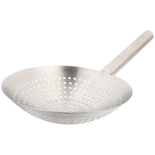 Full SS Rice Strainer — 28cm