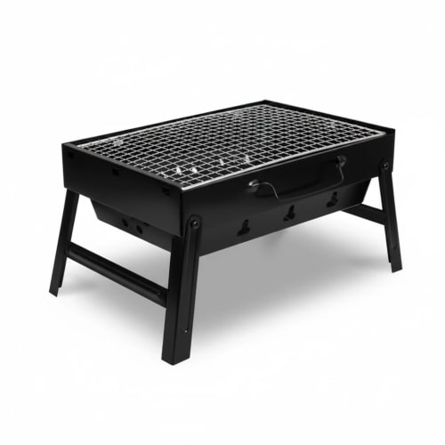 MS Portable Rectangle Shaped Barbeque Grill — Big