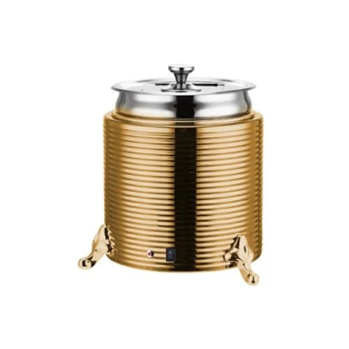 Electric Soup Pot 10L Horizontal Design — Gold