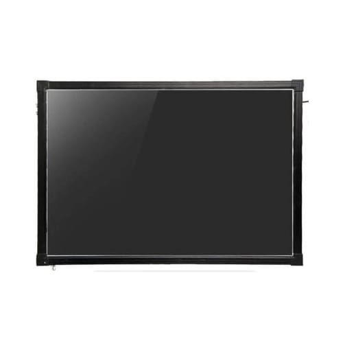 LED Writing Board - MS Black Frame | Hanging + Wall Mountable Model | Marker Set | Cleaning Cloth | Display Area: 50x70cm
