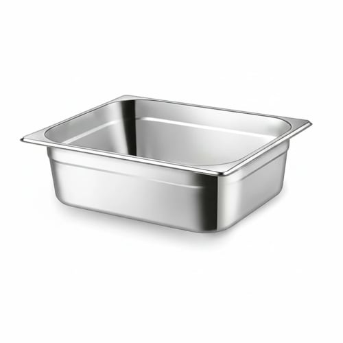 SS GN Pan Regular 1/2 — {"Size":"65mm Depth","Capacity":"5.6L"}