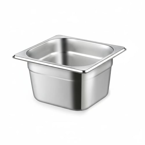 SS GN Pan Regular 1/6 — {"Size":"200mm Depth","Capacity":"5.7L"}
