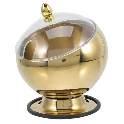 Goldan Oblique Bowl with PC Lid & Silicon Base