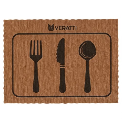 Durable Jute Table Mat - (Quantity - 6pcs) — BROWN