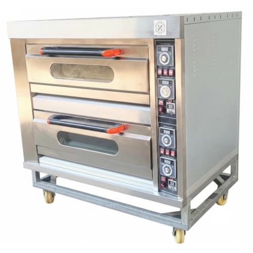 Electric Pizza Oven 2 Deck 4 Tray without Stone - 2D4T
