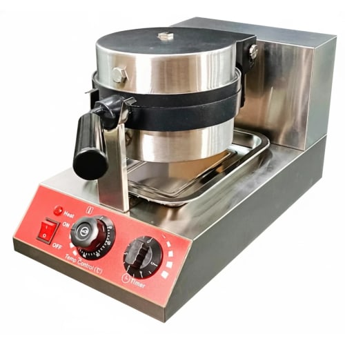 Electric Round Rotating Waffle Maker