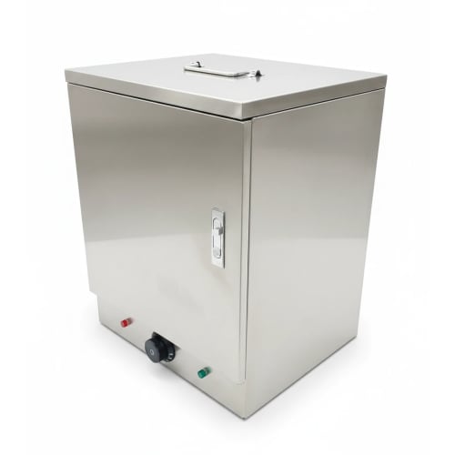 SS 2 Layer Electric Hot Box Cabinet for Food Warmer Trolley