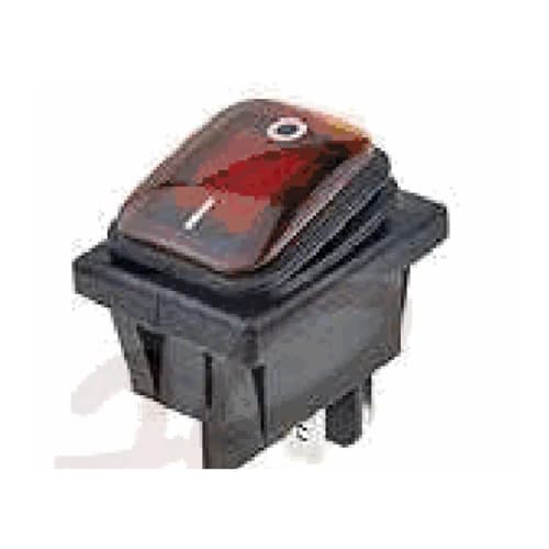 Spares for Electric & Gas Shawarma Machine - Red On/Off Switch