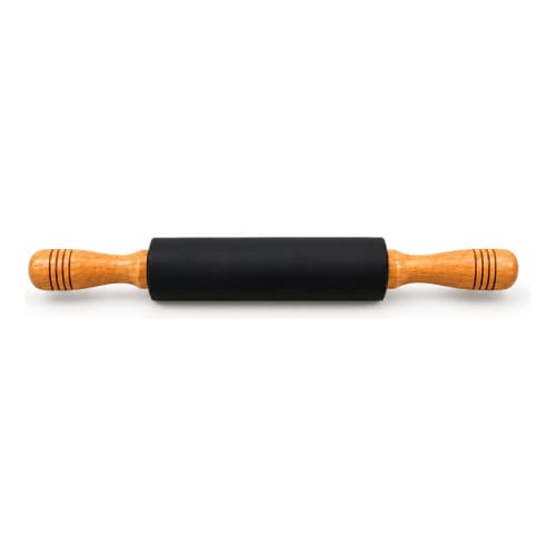Wooden Handle Silicone Rolling Pin (Belan) — Small
