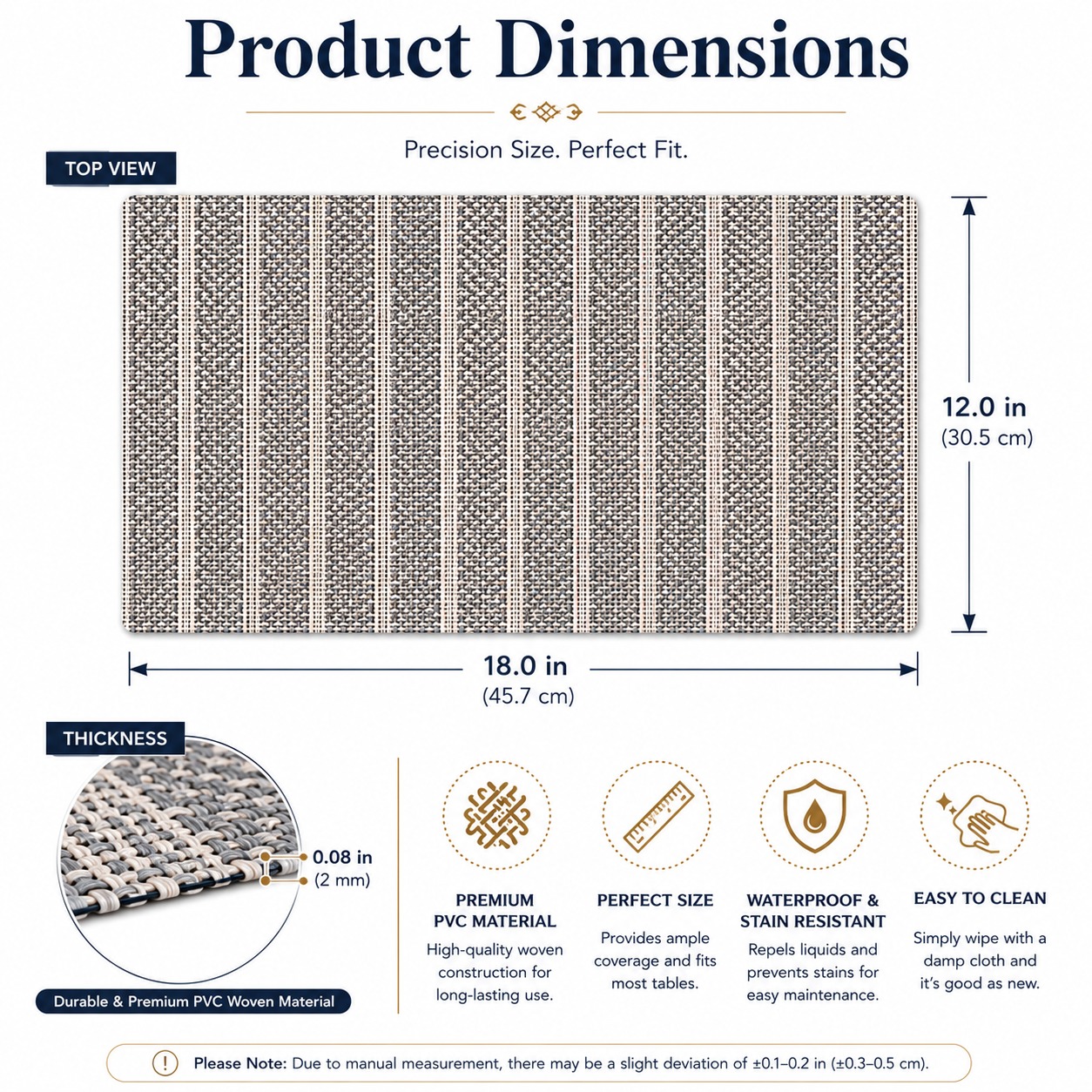Table Mat Dark Colour- Mix - (Quantity - 6pcs) — view 6