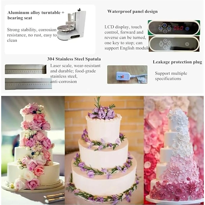 Electric Automatic Cake Smoother (Cake Height: 15 to 35cm) — view 3
