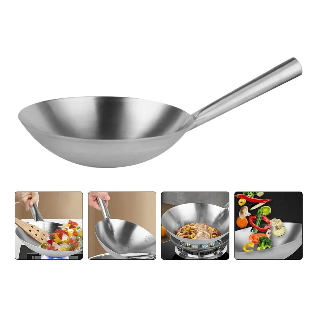 Full SS Wok — view 3
