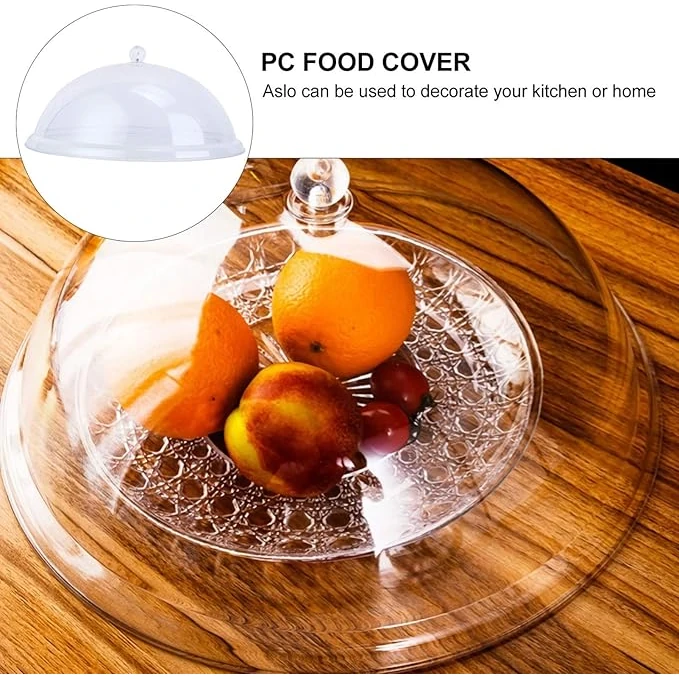 PC Transparent Round Dome Food Cover — view 3