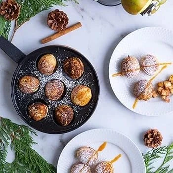 Cast Iron Pan with for Appe/Mini Idli — view 5