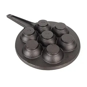Cast Iron Pan with for Appe/Mini Idli — view 6
