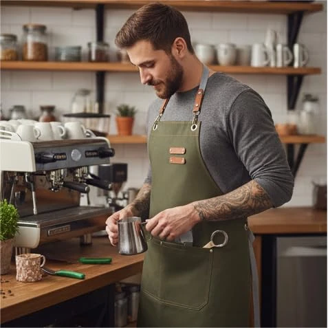 Cloth Based premium Chef Cooking Apron — view 3